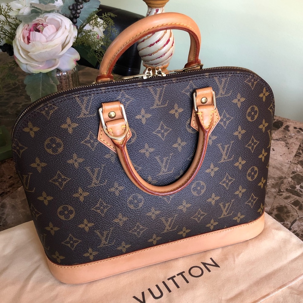 AUTH Louis Vuitton Alma STUNNER DUSTBAG LOCK KEYS - Picture 3 of 8